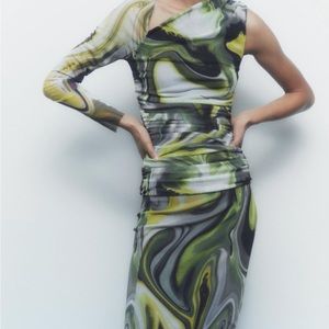 Zara shirt and skirt set